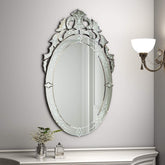 Interior Decor Wall Mounted Squared Mirror, Venetian Mirror Decor
